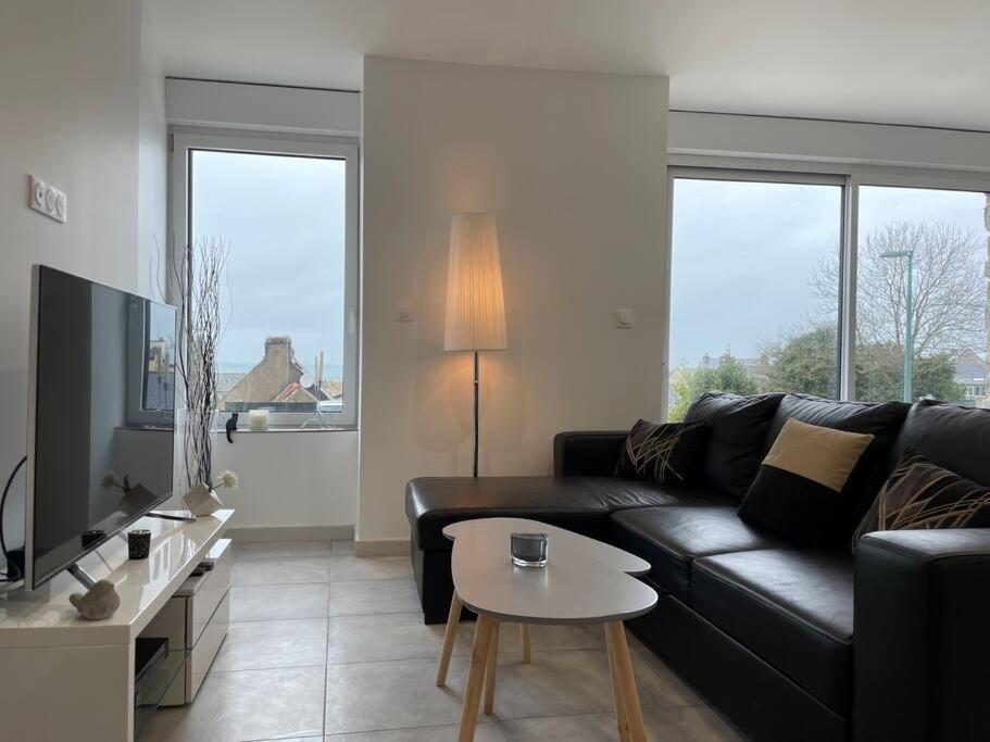 Maison Vue Mer Chez Aline Digosville Luaran gambar